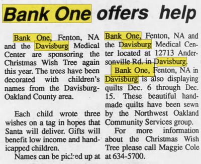 Fountain Square - Dec 13 1990 Article (newer photo)